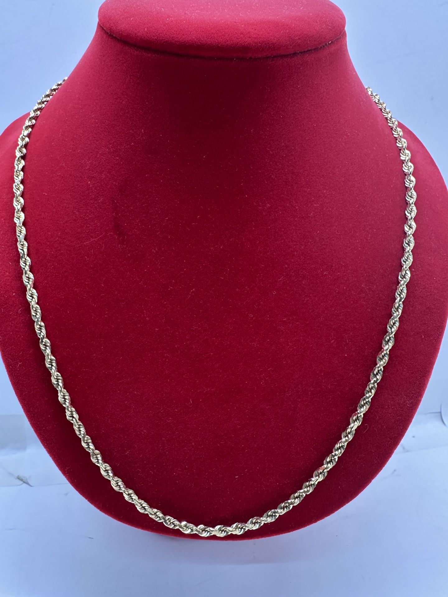 Gold Chain 10k,24 Inch,19.3g