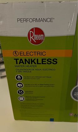 Rheem Performance Electric Tankless Water Heater