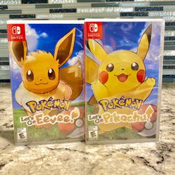 Pokemon Pikachu Eevee Let's Go