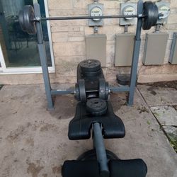 Work Out Gym ( Pro Form Bench)
