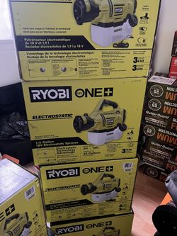 ONE+ 18V Cordless Electrostatic 0.5 Gal Sprayer with 2.0 Ah Battery and Charger