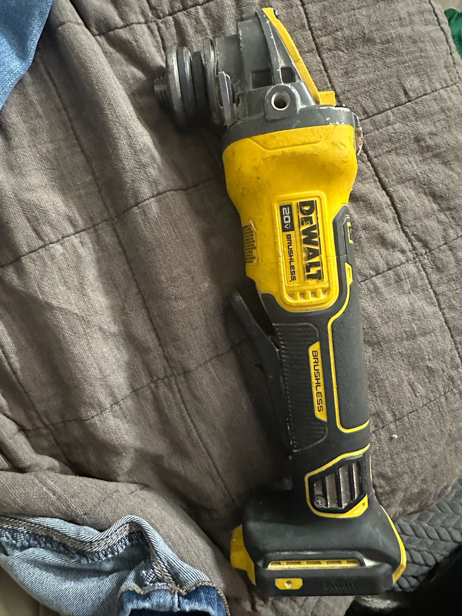 Dewalt Brushless Flex Volt Grinder Only Tool 