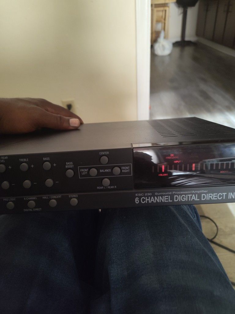 Amplifier, JBL, Black