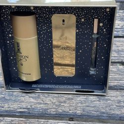 Paco Rabbane 1 Million Set 3.4oz EDT 