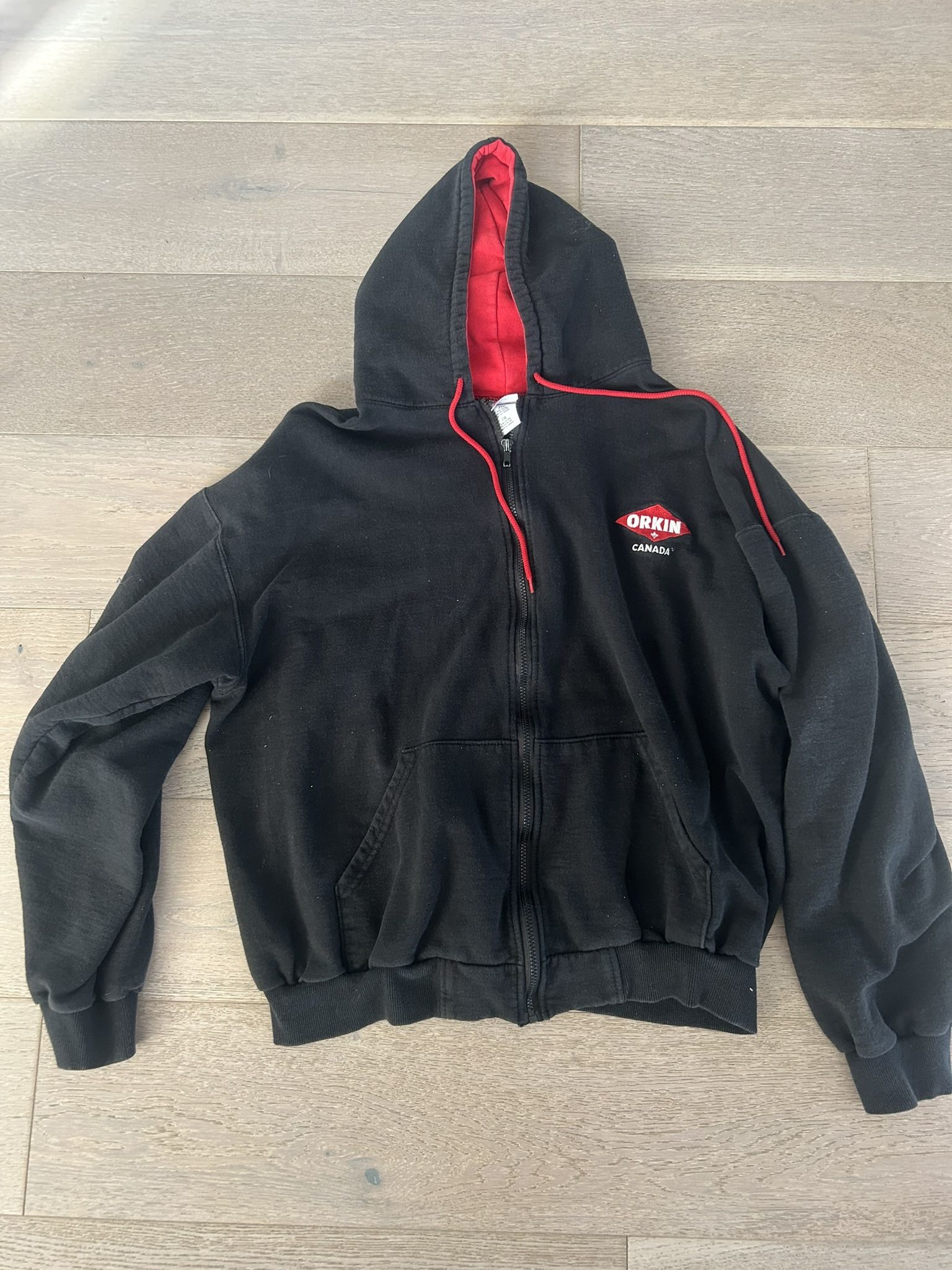 Vintage Canadian Quarter Zip Hoodie