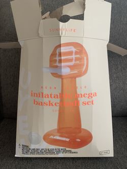 Inflatable Basketball Set