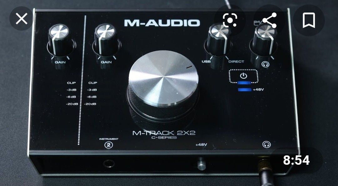 M-AUDIO M -Track interface 2x2
