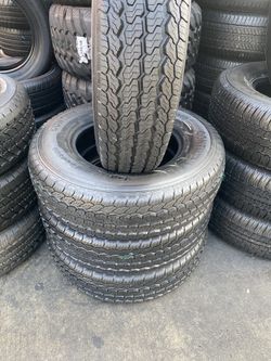 SET 215/85/16 CONTINENTAL SEMI NEW 95%TREAD LIFE $199 PRICE INCLUDES PROFESSIONAL INSTALLATION AND TAX