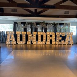 Marquee Light Up Letters 