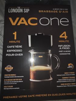 The London Sip, VACONE, French Press Expresso, Brand New 