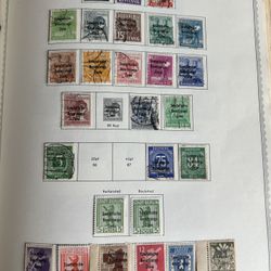 Germany 🇩🇪 – Soviet sound lot of 27 postage stamps issued 1948