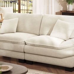 Brand new in box sofa love seat beige color