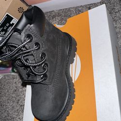 Black Timberlands 