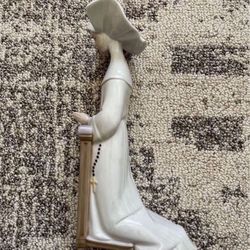 RARE Lladro 5502 MEDITATION (White) in Mint condition