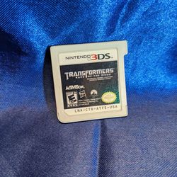 Transformers Dark Side Of The Moon Nintendo 3ds