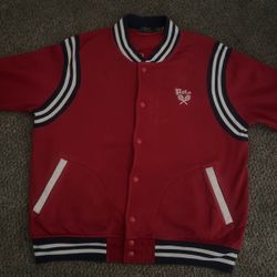 polo button up/sweatshirt