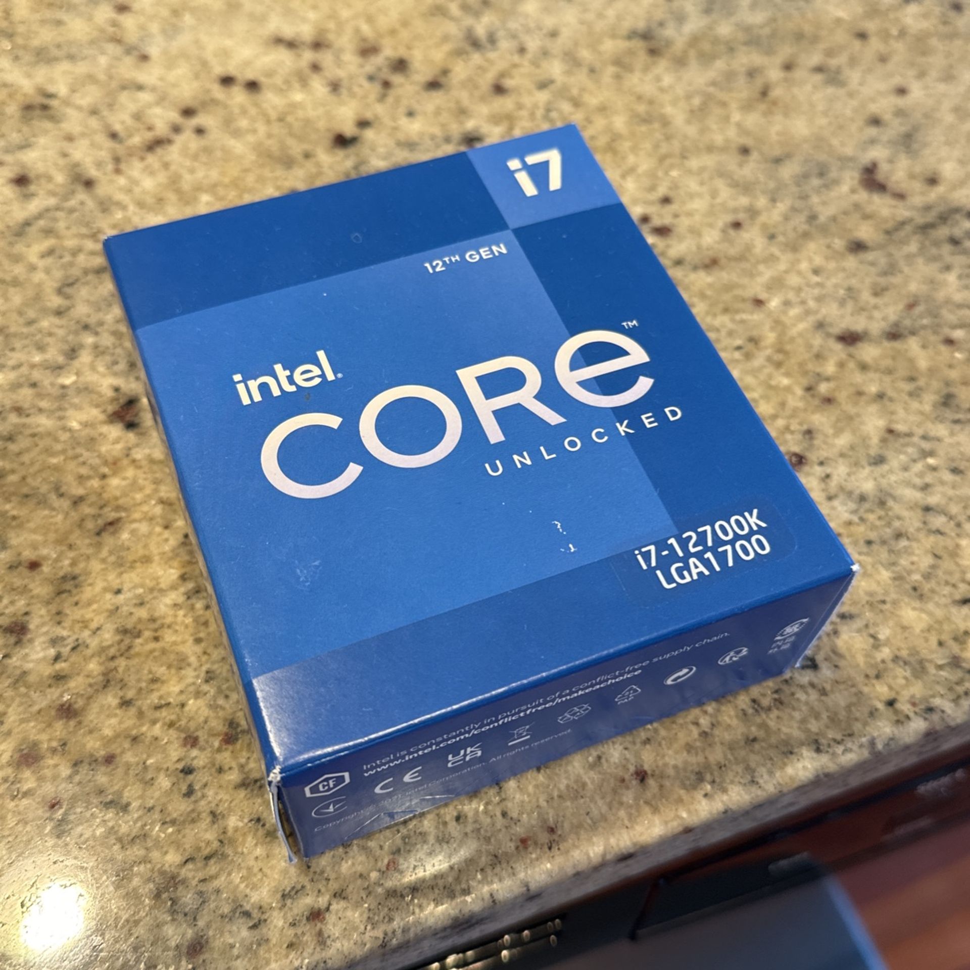 i7-12700K, Intel Core Processor