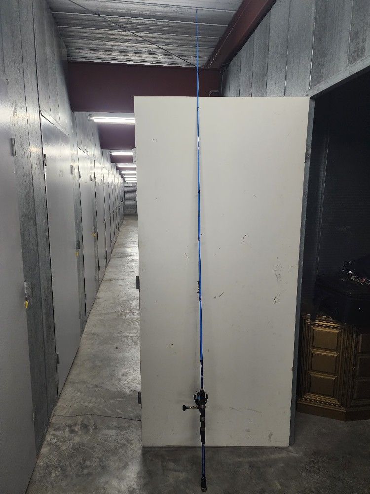 Hawaiian Custom Fishing Pole And NASCI Reel