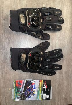 1 Pair Motorcycle Riding Gloves for - Heavy-Duty Anti-Slip & Anti-Fall for All Riders