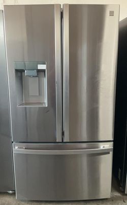 Kenmore 3 Door Stainless Steel Refrigerator
