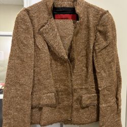 NEW Carolina Herrera Women Suit, Jacket And Skirt Size 12