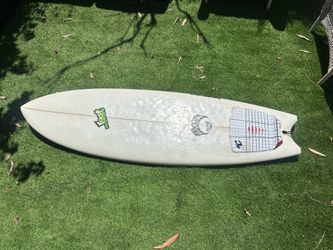 LOST PUDDLE FISH SURFBOARD 6’4.  47Liter Puddle jumper midlength alt. Groveler
