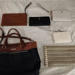 6 Wallets Wristlets Tote