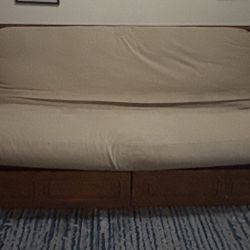 Selling Sofa Bed Wood -$150