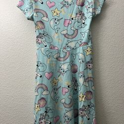 Girls Unicorn Mermaid Dress