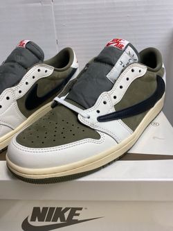 Nike Jordan 1 Low Travis Scott Medium Olive Size 10 + More
