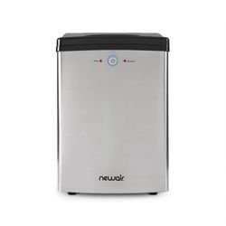 Newair 45lb. Nugget Countertop Ice Maker, Self-Cleaning, Silver $129.99