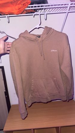 Relaxed  fit brown Hollister hoodie