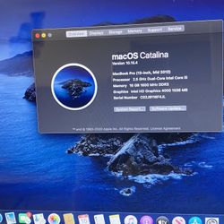 MacBook Pro Mid-2012 13 In