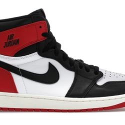 Size 10.5 Air Jordan Retro 1 High OG Black Toe 2025
