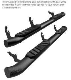 Bronco Running Boards
