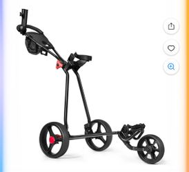 Cost way foldable 3wheel golf cart