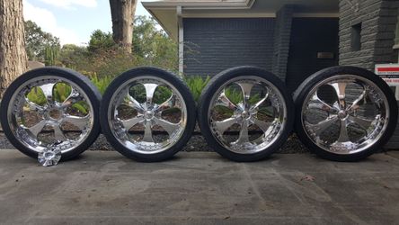Rare 24" Gianelle (Giovanna) 6-Oval Rims