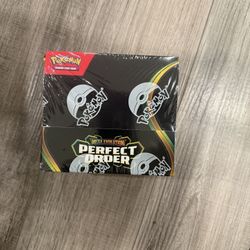 Pokemon Perfect Order Booster Box Mega Evolution Phantasmal 151 Prismatic 