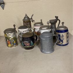 Octoberfest #2 Vintage German Stein Lot