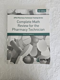 Pharmacy Math Book Preparation For PTCE