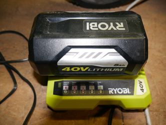 Ryobi RY 40108 40 Volt Lawn Mower Battery Operated for Sale in Vista CA OfferUp