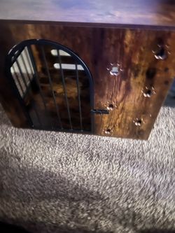 Wood Dog Crate