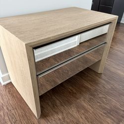 Z Gallerie Glimmer Nightstand