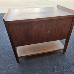 Mid Century Nightstand 