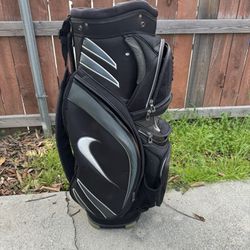 Nike Multi Slot Golf Bag Stand Cooler Compartment 