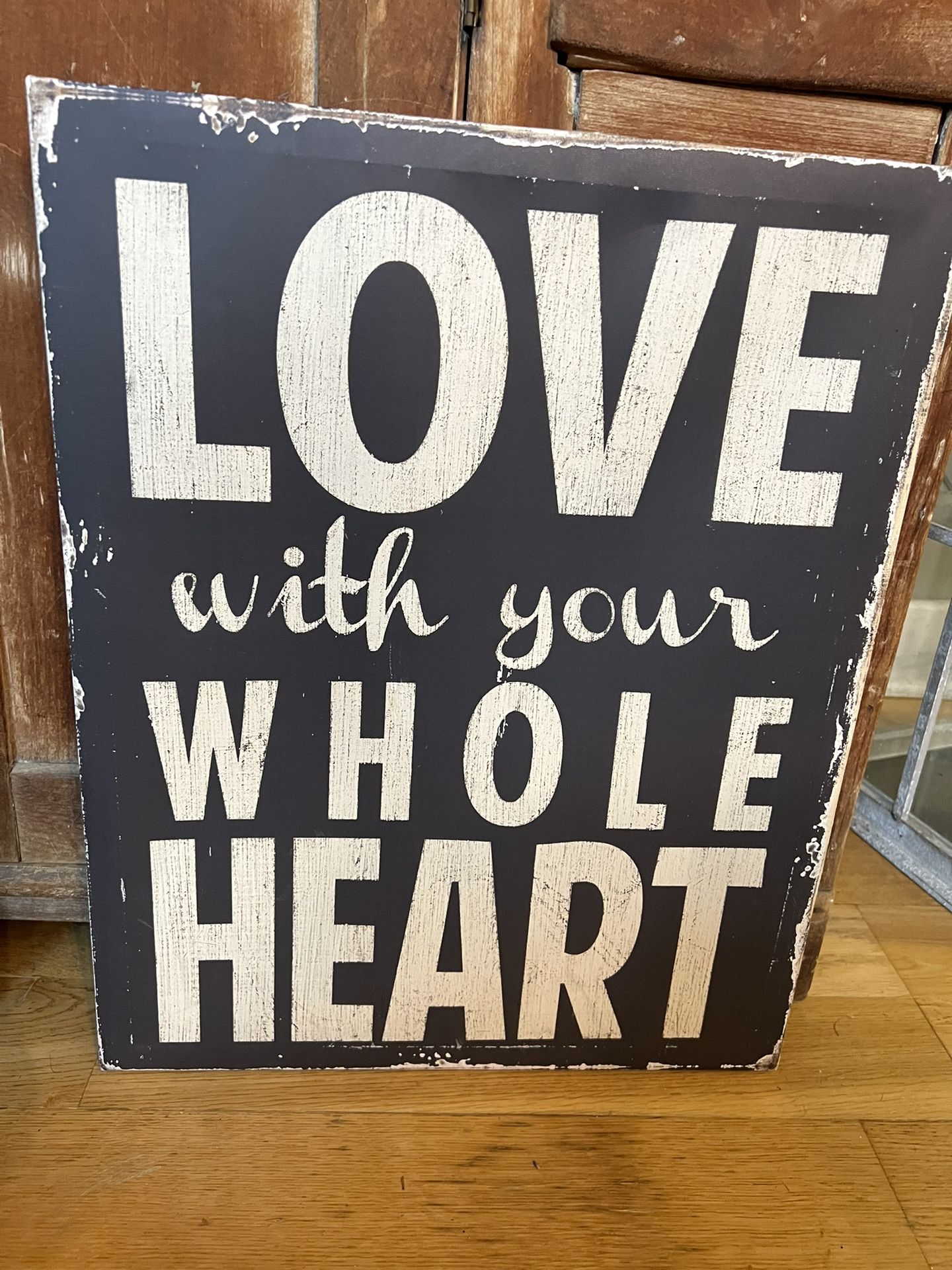 Love With Your Whole Heart Canvas