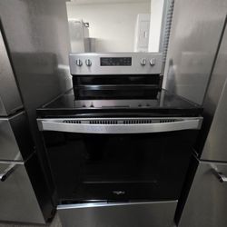 Whirlpool Electric Stove Stainless Steel 