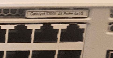 Cisco Catalyst 9200L 48 PoE+ 4x 1G
