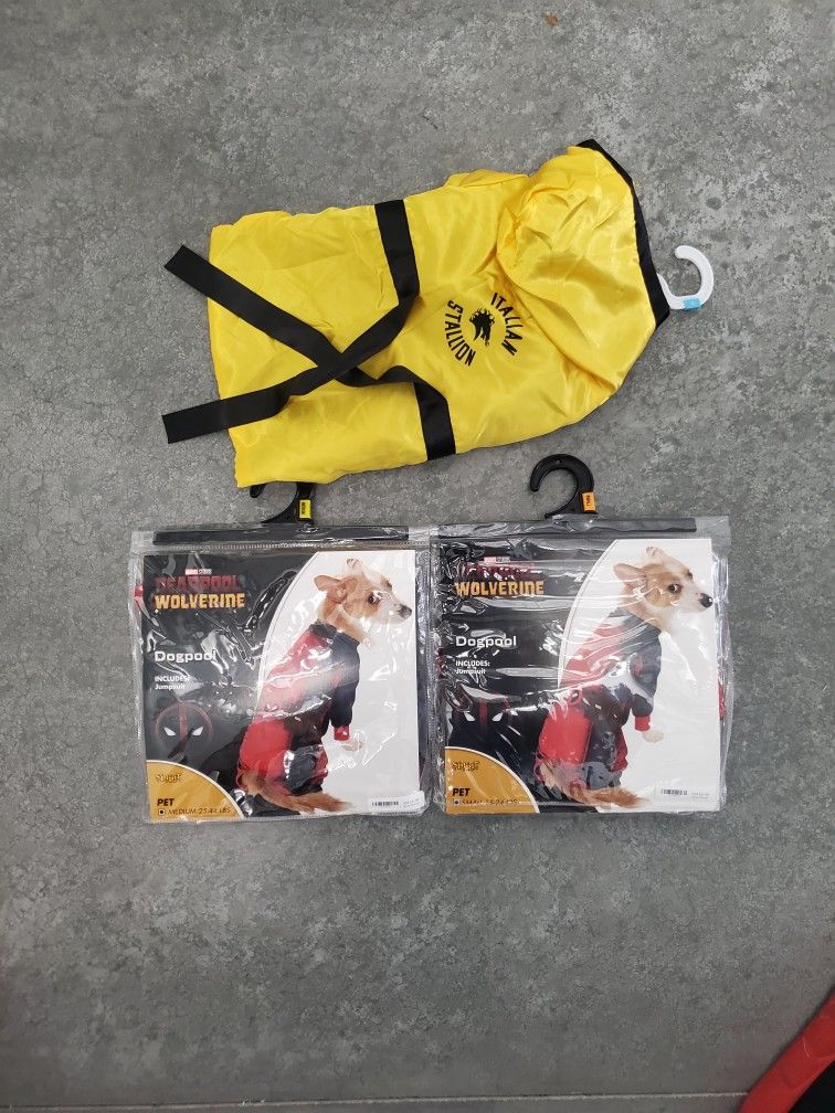 Dog Halloween Costume Dogpool Small & Medium Available