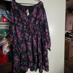 Torrid floral dress